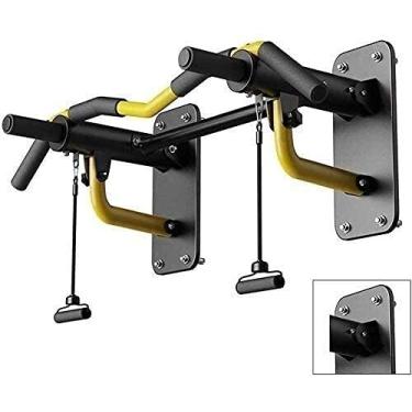 Imagem de Barras de puxar para torre de força de ginástica barra de queixo montada na parede faixa de resistência dobrável exercício barra horizontal força academia equipamento de fitness carga 300 kg