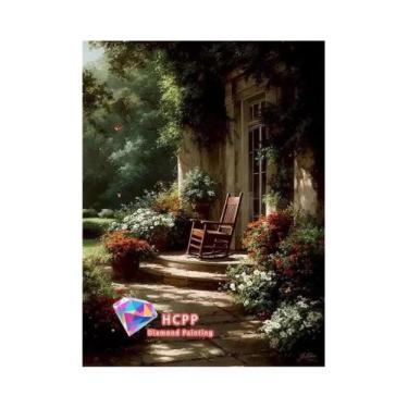 Imagem de Kit De Pintura Em Diamante 5D De Árvore De Coco Na Praia, DIY Mosaico 