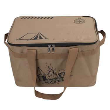 Imagem de Alomejor Saco de Armazenamento de Acampamento, Organizador de Impermeabilização de água 23L 900D Com Vários Compartimentos para Panelas Ao Ar Livre