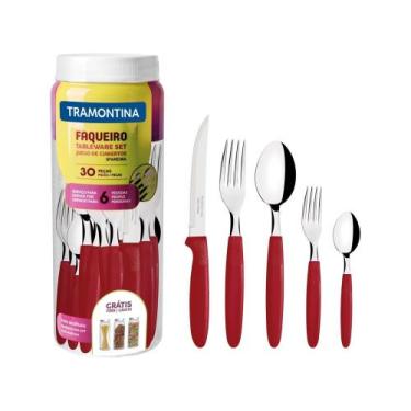 Imagem de Faqueiro Tramontina Inox Ipanema 30 Peças