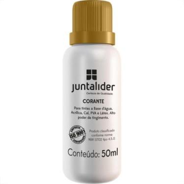 Imagem de Corante Juntalider Ocre 50Ml Para Tinta - Kit C/12