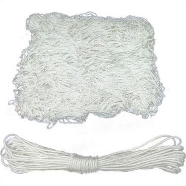Imagem de Tela De Protecao Victoria Regia Kit Com Corda 1,60M X 3,50M Branca, Br