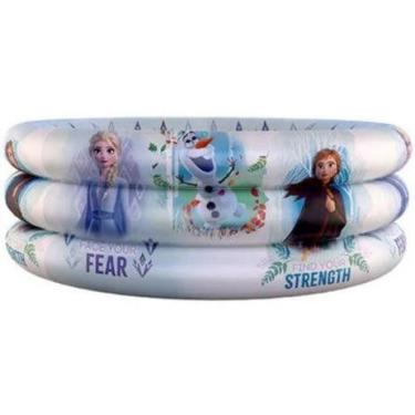 Imagem de Piscina Inflável Infantil 90X20 Frozen 100 Litros - Etitoys Dyin-103 -