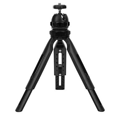 Imagem de Suporte para Celular, Mini tripé de Material Plástico Com Cabeça de Esfera Ajustável de 360°, para Transmissão Ao Vivo/Vlogging (Preto)