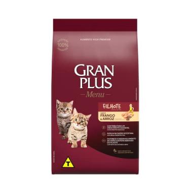 Imagem de Granplus Ração Para Gatos Filhotes Gran Plus Frango E Arroz 1Kg