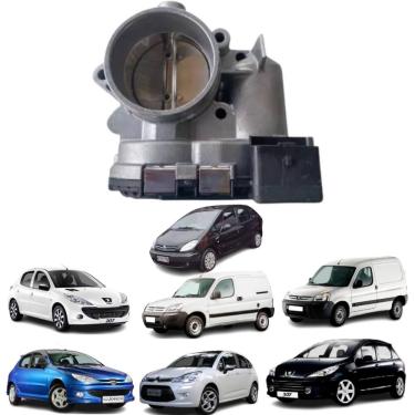 Imagem de Corpo de Borboleta TBI Peugeot 206 207 307 Partner 1.6 16V
