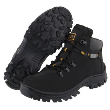 Imagem de Bota Tenis Adventure Ket Masculino Coturno Castor  33 ao 48 Preto - ke