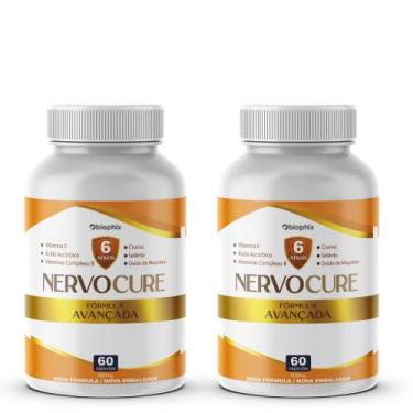 Imagem de 2x Nervocure Original 60 Cápsulas - Suplemento Diário - Oficial