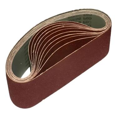 Imagem de Cinta De Lixa 610X100 Para Makita 9400G Kit 3 Peças Madeir 3