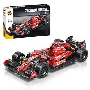 Imagem de AM24 Formula 1 Racing Car Building Set, 1:10 Scale Collectible Set for Adults, Compatible with Lego,Authentically Detailed Build and Display Model for Home or Office Décor (1280PCS)