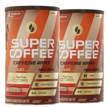 Imagem de Kit 2x SuperCooffee 3.0 Lajotinha 380g - Caffeine Army-Unissex