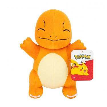 Imagem de Pelúcia Pokémon Charmander 20 cm Laranja em Poliéster Wicked Cool Toys