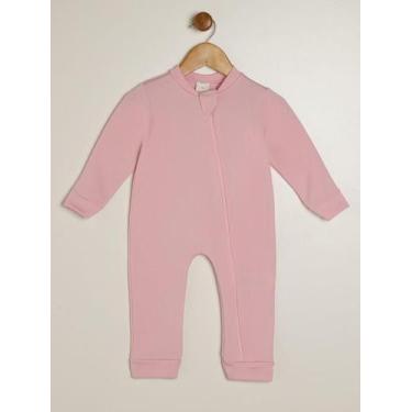 Imagem de Macacão Térmico Infantil Para Bebê - ROSA - Viston, M, Rosa