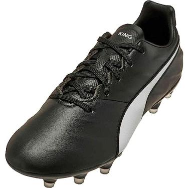 Imagem de PUMA - Mens King Pro 21 Sl Fg Shoes, Size: 9.5 M US, Color Black White