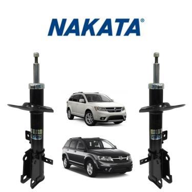 Imagem de 2 Amortecedor Nakata Fiat Freemont 2011 A 2012 Dianteiro 