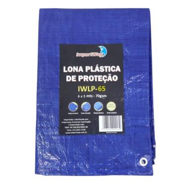 Imagem de Lona Carreteiro 100 Micras Leve 6 x 5 Metros IWLP65 IMPORTWAY