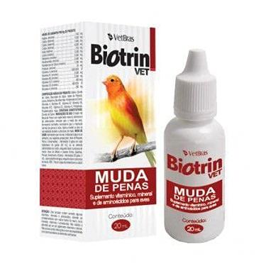 Imagem de Biotrin Vet Muda de Penas Para Aves 20 mL - VetBras