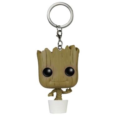 Imagem de Funko Pocket POP Keychain: GOTG - Baby Groot Keychain, Tan