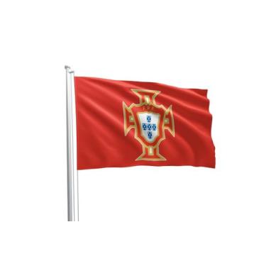 Imagem de Bandeira Seleção Time Futebol Portugal Copa 90X150cm Oxford - Presente