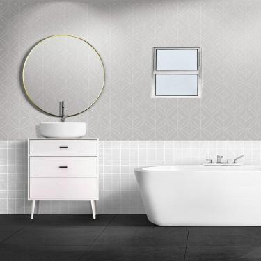 Imagem de Janela de Alumínio Basculante 40x40cm Natural Brilhante Linha Plus Natural