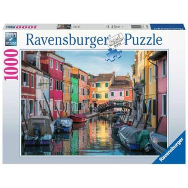Imagem de Ravensburger Puzzle 17392 Burano in Italien - 1000 Teile Puzzle für Erwachsene und Kinder ab 14 Jahren