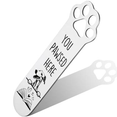 Imagem de Presentes para cães Greyhound, marcador de página de cães galgos para amantes de cães galgos, amantes de livros, nerd Bookworm, amante de cães, presentes de clube do livro para leitores, donos de
