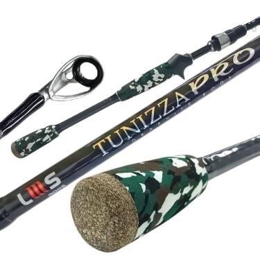 Imagem de Vara Pesca Carretilha Lumis Tunizza Pro Cast Carbono IM8 1,73m 6-17Lbs New Model