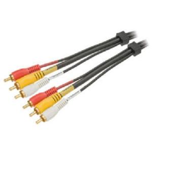 Imagem de Cabo 3rca + 3rca Gold C/ Coaxial 2m Tebera