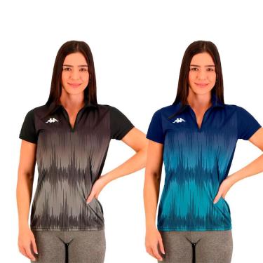 Imagem de Kit 2 Camisas Polo Kappa Eloise Feminina