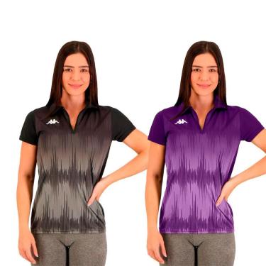 Imagem de Kit 2 Camisas Polo Kappa Eloise Feminina