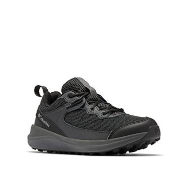 Imagem de Columbia Tênis de caminhada unissex infantil Trailstorm, Preto/cinza escuro, 1 Big Kid