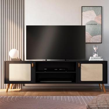 Imagem de Rack para Sala de Estar Viena 140cm Preto