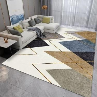 Imagem de Decoração para casa Tapete macio Tamanho grande Tapete de área de corredor Tapetes para sala de estar Tapete de chão para quarto, flanela 1.200 x 250 cm 78,7 x 98 pol.