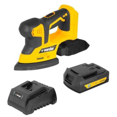 Imagem de Lixadeira Orbital Delta Bateria 18V 2Ah ILDV1814 Vonder