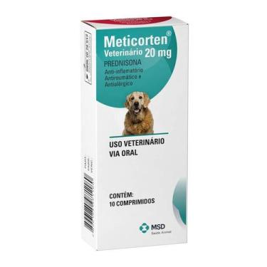 Imagem de Anti-inflamatório Meticorten para Cães 20mg - MSD