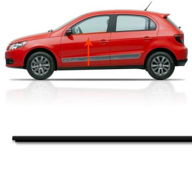 Imagem de Pestana borracha vedação vidro Dianteira Externa Lado Esquerdo - VW Go