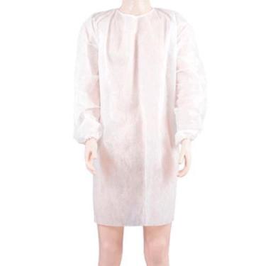 Imagem de Avental Descartável Com Manga Longa TNT 10 Unidades - Artlimp