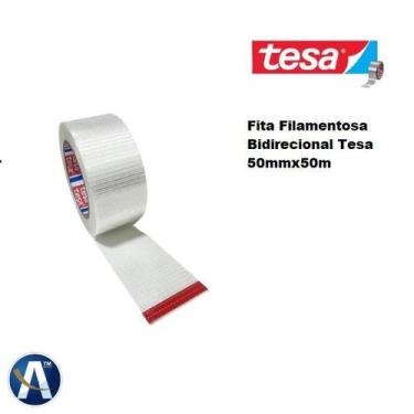 Imagem de Fita Filamentosa Bidirecional 50mmX50m Tesa