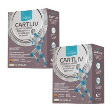 Imagem de Kit C2 Cartliv Colágeno Para Articulações - Equaliv - Equaliv Pharma
