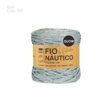 Imagem de Fio Náutico Glow 5mm - 200 metros - Fischer Fios, Glow Blue