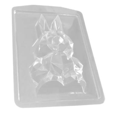 Imagem de Forma de Silicone Coelho Diamantado - 10,2cm x 18cm - Crystal Forming