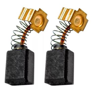 Imagem de Escova de Carvão Furadeira Makita Hp1620 Hp1640 Hp1500 CB419