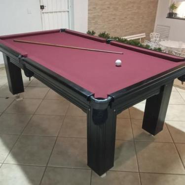 Imagem de Mesa de Sinuca e Bilhar Diver Madeira Maciça Carlin Bilhares Superfíci