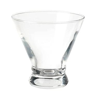 Imagem de zaoalife Copos de martini, copos de coquetel para martini, copos de coquetel de martini sem haste, copos para bebidas alcoólicas, para bar, martini