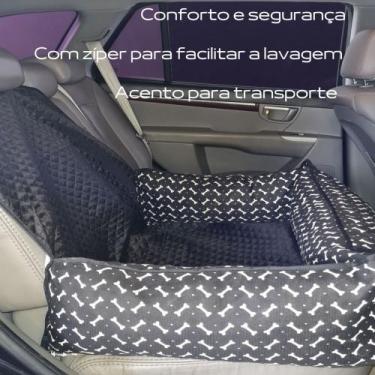 Imagem de Assento cadeirinha conforto e segurança para pets - Comfortpet, Vermel