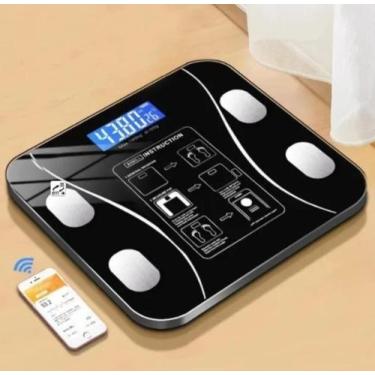 Imagem de Balança corporal Digital Eletrônica Bluetooth com Aplicativo - VIJODI,