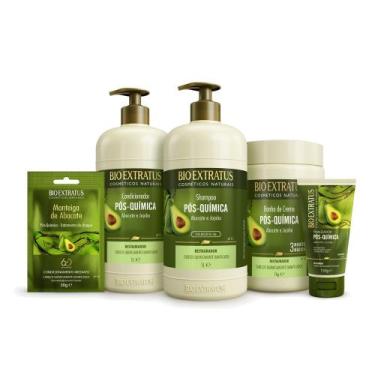 Imagem de Kit Pós Química Completo Restauração Profunda Bio Extratus Oficial - B