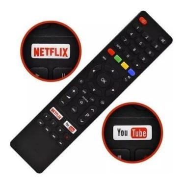Imagem de Controle Remoto Compatível Philco Smart PH55 Netflix Youtube - MXT