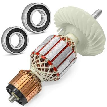 Imagem de Induzido Rolamentos Para Gws 22-180 Gws 22-230 Gws 22u 110v - Genérica