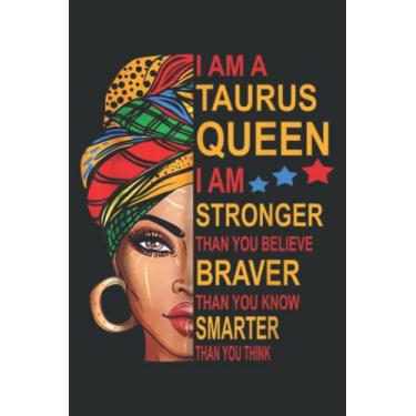 Imagem de Taurus I Am Stronger Birthday Gift for Taurus Zodiac Nice: Lined with 6x9 inches, 100 Pages For Memo Diary Journal, Memo Diary Subject Notebooks Planner for Travelers, Students, Office